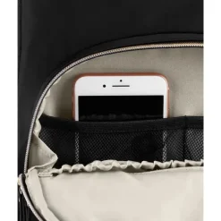 Skip Hop Bolsa de Fraldas Mochila - Envi Luxe, Preta Fashion