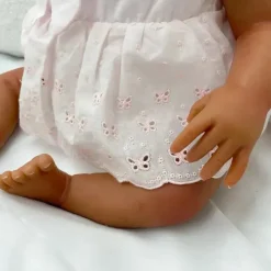 MacroBaby Boneca Bebê Reborn - Vinil Afro-Americano, Shyann Clearance