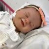 MacroBaby Boneca Bebê Reborn - Vinil Branco, Coco Malu Hot