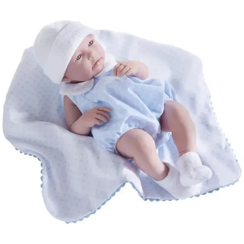 boneca_jc_toys_la_newborn_SKUatMdappW_0.webp JC Toys Boneca La Newborn Realista 17 Meninos Reais, Enxoval Azul Outlet