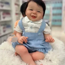 MacroBaby Boneca Reborn - Torso de vinil e tecido branco, Vivian Clearance