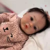 MacroBaby Boneca Reborn - Vinil Branco e Olhos Castanhos, Kylin Clearance