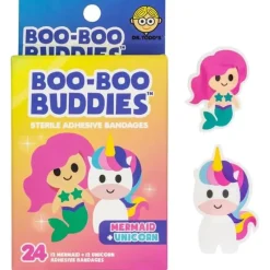 Boo Boo Budies Boo Boo Buddies - Kids Adhesive Bandages, Mermaid + Unicorn Online