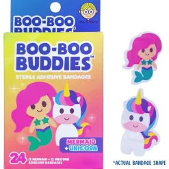 Boo Boo Budies Boo Boo Buddies - Kids Adhesive Bandages, Mermaid + Unicorn Online