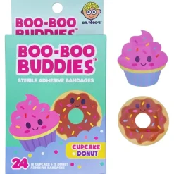 Boo Boo Budies Boo Boo Buddies - Kids Adhesive Bandages, Cupcake + Donut Outlet