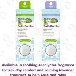 Boogie Wipes - bombas de banho infantis, 3 bombas de banho New
