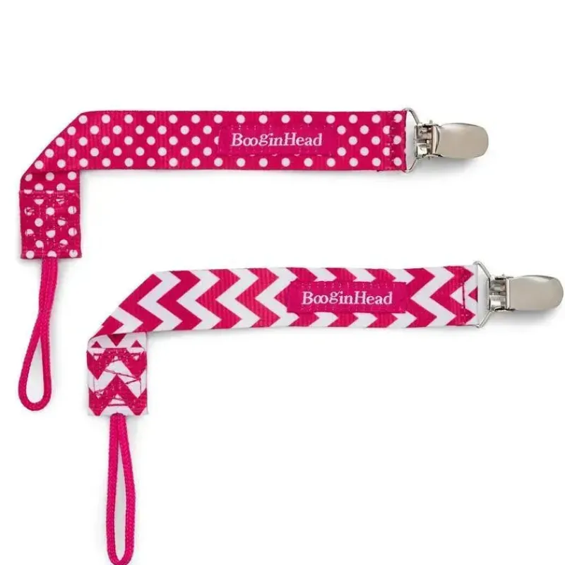 booginhead__clipe_de_chup_SKUhccGCDzx_0.webp BooginHead - Clipe de Chupeta Pacigrip 2Pk, Pink Chevron Discount
