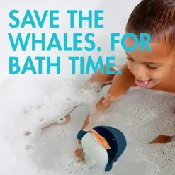 Boon - Brinquedo de banho para bebês baleia faminta CHOMP Fashion