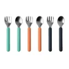 Boon - Conjunto de colher e garfo para utensílios infantis de aço inoxidável CHOW ™, menta Online