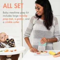 Boon - Conjunto de cortador de sólidos para comida de bebê Divvy™ para preparação de alimentos Outlet