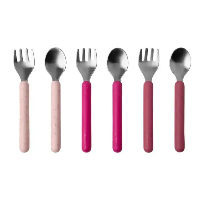 boon__conjunto_de_utensli_SKUdjCpYFTR_0.webp Boon - Conjunto de utensílios infantis de aço inoxidável CHOW ™, rosa Fashion