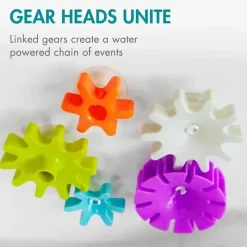 Boon - Pacote de brinquedos para a hora do banho do bebê TUBOS + TUBOS + COGS Clearance