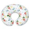 Boppy - Almofada com capa original, Posey azul e rosa Fashion