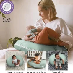 Boppy - Almofada de Enfermagem Suporte Original Orgânico, Pinho Macio Online