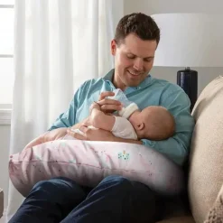 Boppy - Almofada de Enfermagem Suporte Original, Unicórnios Rosa Outlet