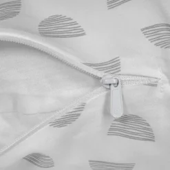 Boppy - Almofada Dorminhoca Lateral de Corpo Inteiro, Mirage Branco e Cinza Hot
