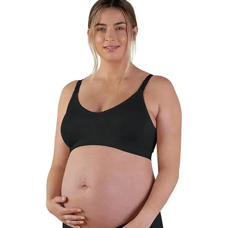 bravado_designs_suti_de_a_SKU55JojuAD_0.webp Bravado Designs sutiã de amamentação sem costura de seda corporal, preto Fashion