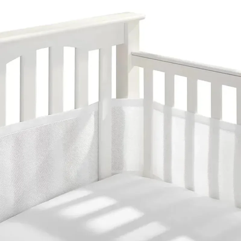 breathablebaby__forro_de__SKUkcCRTq2P_0.webp BreathableBaby - Forro de berço de malha respirável clássico, branco Online