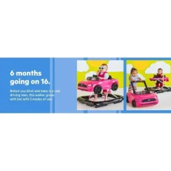 Baby Einstein Bright Starts - Ford Mustang 3 maneiras de jogar Walker - Rosa Online