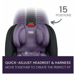 Britax - Assento de carro All-in-One One4Life ClickTight, Jade Onyx Fashion