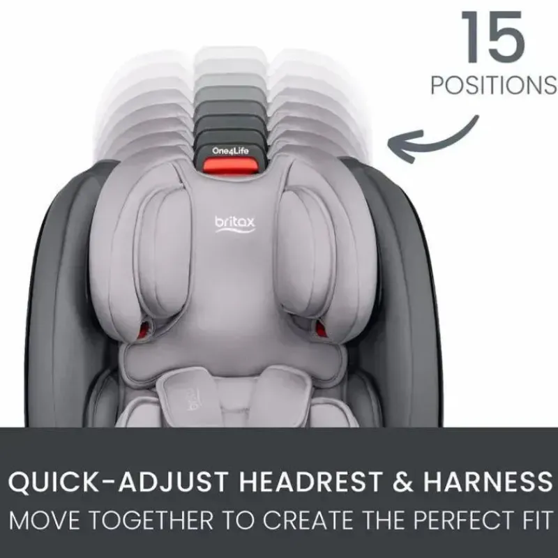 britax__assento_de_carro__SKUQIFssc8I_2.webp Britax - Assento de carro conversível multifuncional One4Life ClickTight, Glacier Graphite Best