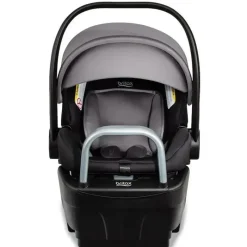 Britax - Cadeira Auto Infantil Willow S com Base Alpina Anti-Rebote, Grafite Onyx Fashion