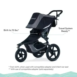 BOB Britax - carrinho de corrida Gear Revolution Flex 3.0, preto grafite Sale