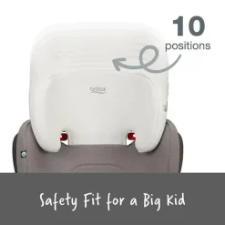 Britax - Highpoint 2-Stage Belt Positioning Booster Car Assento, Cinza Ombré Outlet