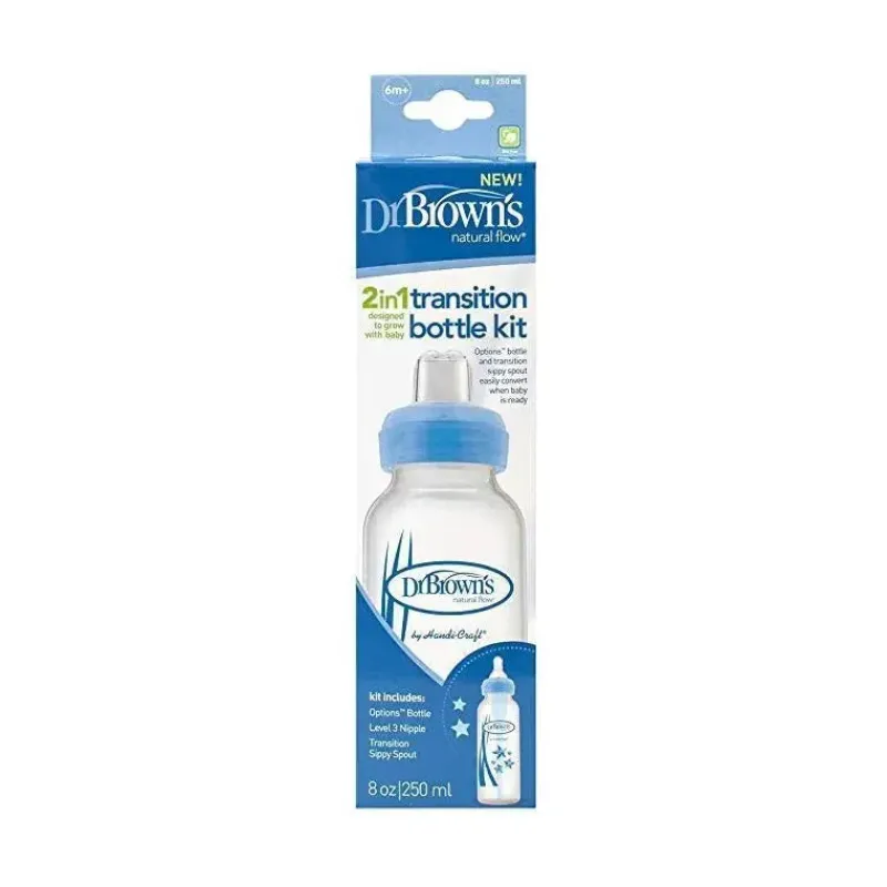 browns___unidade_de_opes__SKU96zl1JlZ_1.webp Dr. Brown's Brown's - 1 unidade de opções anti-cólicas de fluxo natural + kit inicial de garrafa com canudinho estreito, 8 onças Discount
