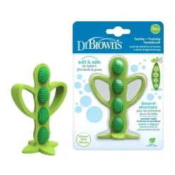 Dr. Brown's Brown's - Escova de dentes para dentição Peapod, verde Sale