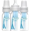Dr. Brown's Brown's - Frasco de polipropileno padrão de fluxo natural 3Pk, 4 onças Discount