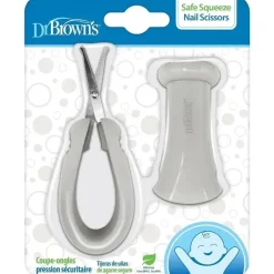 Dr. Brown's Brown's - Tesoura para unhas de aperto seguro Fashion