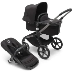 Bugaboo - Carrinho de passeio Fox 5 completo, preto/preto meia-noite Online