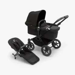 Bugaboo - Donkey 5 Mono Completo Preto/Midnight Preto Outlet