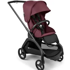 Bugaboo - Dragonfly Seat Complete, Black/Dark Cherry-Dark Cherry New