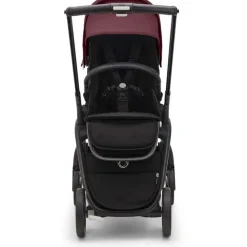 Bugaboo - Dragonfly Seat Complete, Black/Dark Cherry-Dark Cherry New