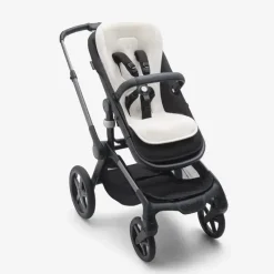 Bugaboo - Forro de assento duplo conforto, branco fresco New