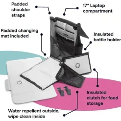 Bugaboo - Trocador de mochila repelente de água, Desert Taupe Discount