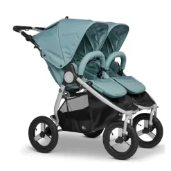 Bumbleride - Carrinho de bebê duplo Indie Twin, vidro marinho Fashion