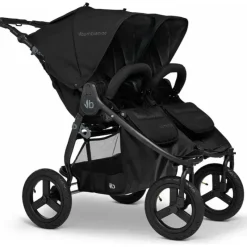 Bumbleride - Indie Twin Side by Side Carrinho de bebê duplo, preto Online