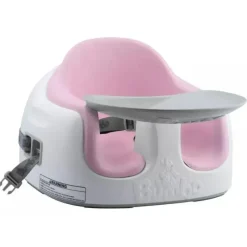 Bumbo - Berço Rosa Multi Assento 3 em 1 Altura Regulável Best