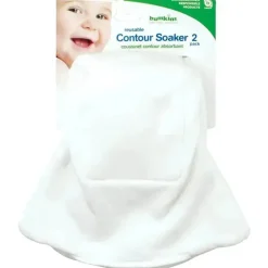 Bumkins - 2 unidades de absorvente de contorno de pano reutilizável, tamanho único Outlet