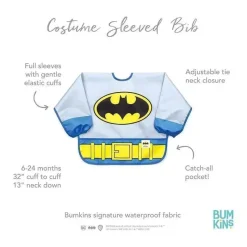 Bumkins - Babador com manga de fantasia da Dc Comics Batman Comic Online