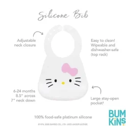 Bumkins - Babador de Silicone Hello Kitty Online