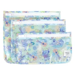 Bumkins - Bolsa de viagem transparente, pacote com 3 unidades, Aloha New