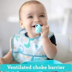 Bumkins - Chewtensils de silicone, azul Discount