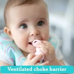Bumkins - Chewtensils de silicone, rosa Fashion