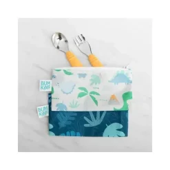 Bumkins - Colher + Garfo Utensílios para bebê - Tangerina Sale