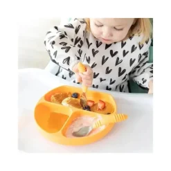 Bumkins - Colher + Garfo Utensílios para bebê - Tangerina Sale