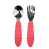 Bumkins - colher e garfo, vermelho Discount